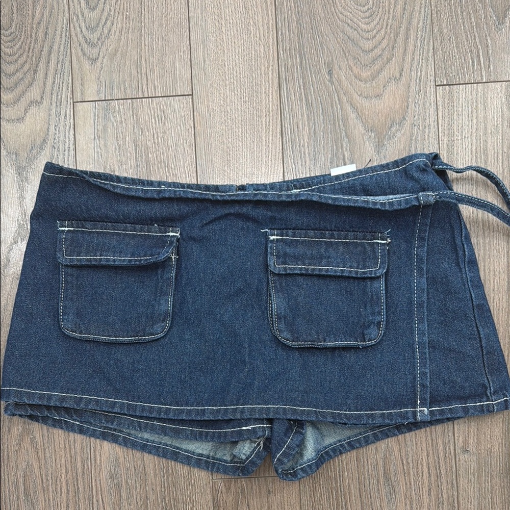 Countryside Skort Blue Denim NWT